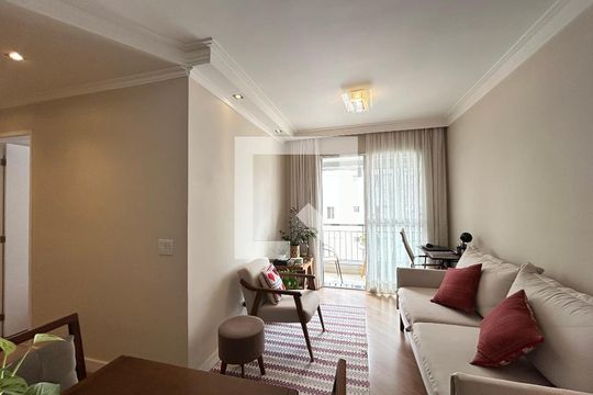 Sala de Jantar de apartamento à venda com 2 quartos, 53m² em Vila Cruz das Almas, São Paulo