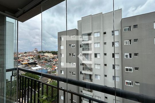 Varanda da Sala de apartamento à venda com 2 quartos, 53m² em Vila Cruz das Almas, São Paulo