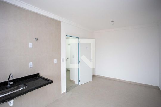 Sala/Cozinha de apartamento à venda com 2 quartos, 53m² em Centro, Diadema