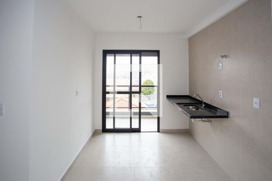 Sala/Cozinha de apartamento à venda com 2 quartos, 53m² em Centro, Diadema