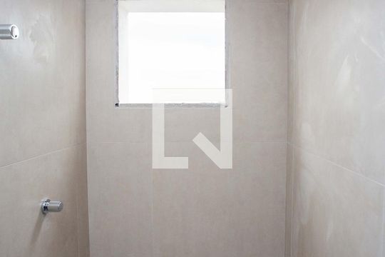 Banheiro da Suíte de apartamento à venda com 2 quartos, 45m² em Centro, Diadema