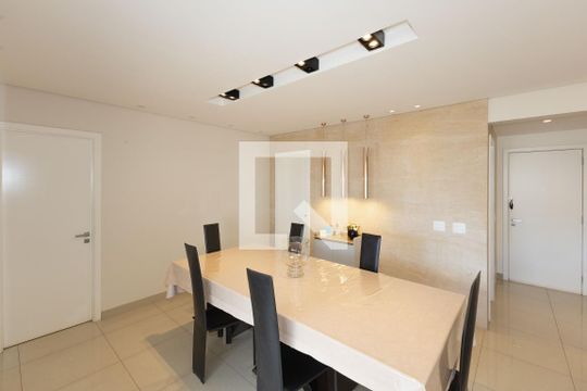 Sala de Jantar de apartamento à venda com 3 quartos, 128m² em Vila da Serra, Nova Lima