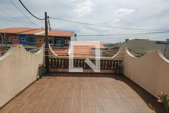 Varanda da Suite de casa à venda com 4 quartos, 180m² em Vila Humaita, Santo André