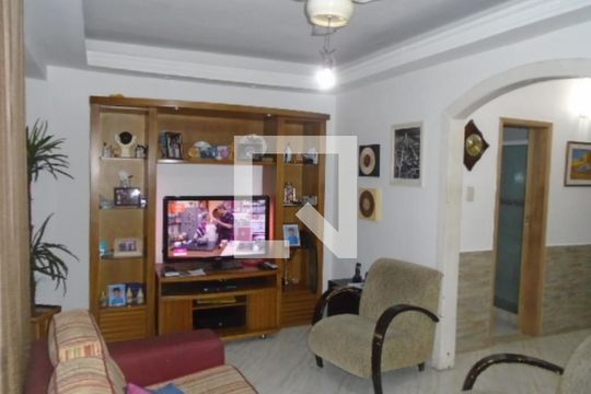 Sala de casa de condomínio para alugar com 3 quartos, 211m² em Jacarepaguá, Rio de Janeiro