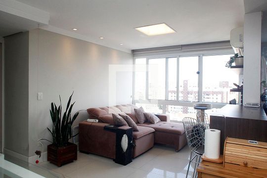Sala de apartamento à venda com 2 quartos, 82m² em Independência, Porto Alegre