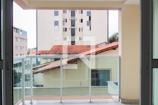 Varanda da Sala de apartamento à venda com 3 quartos, 77m² em Santa Branca, Belo Horizonte