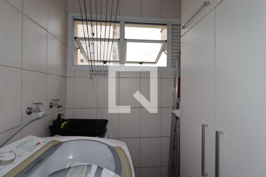 Área de Serviço de apartamento à venda com 3 quartos, 64m² em Casa Branca, Santo André