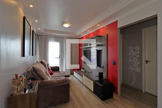 Sala de apartamento à venda com 3 quartos, 64m² em Casa Branca, Santo André