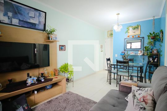 Sala de apartamento à venda com 3 quartos, 65m² em Vila Esperança, São Paulo