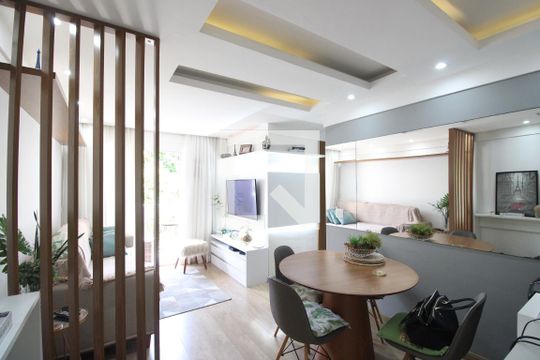 Sala de apartamento para alugar com 3 quartos, 74m² em Pechincha, Rio de Janeiro