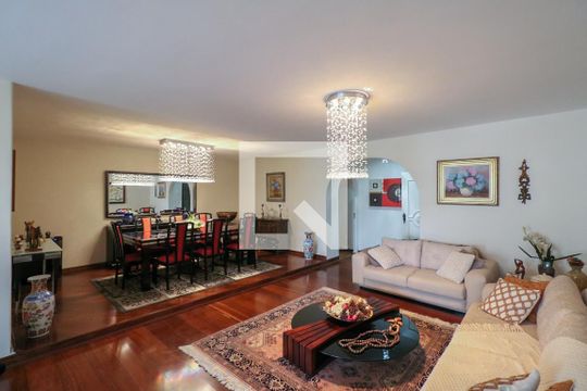 Sala de apartamento à venda com 5 quartos, 340m² em Santo Antônio, São Caetano do Sul