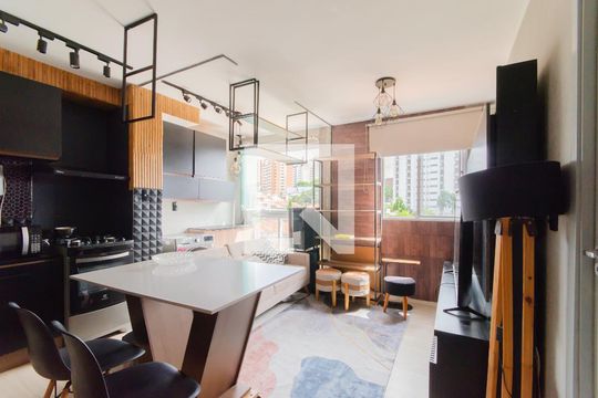 Sala de apartamento à venda com 1 quarto, 35m² em Ipiranga, São Paulo