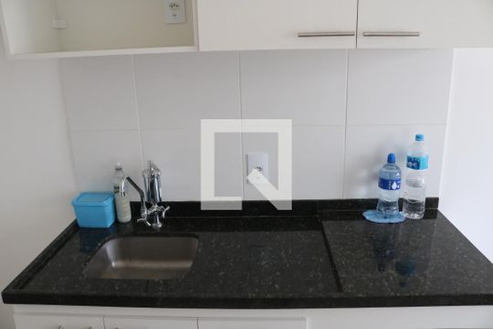 Sala e Cozinha Integrada de apartamento para alugar com 1 quarto, 24m² em Pompeia, São Paulo
