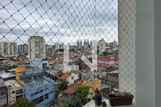 Varanda da Sala de apartamento à venda com 2 quartos, 75m² em Vila Galvão, Guarulhos