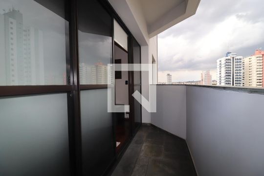 Varanda Sala de apartamento à venda com 3 quartos, 128m² em Bangú, Santo André