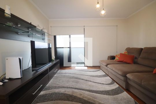 Sala de apartamento à venda com 3 quartos, 128m² em Bangú, Santo André