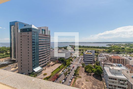 Vista do Quarto de apartamento para alugar com 1 quarto, 34m² em Praia de Belas, Porto Alegre