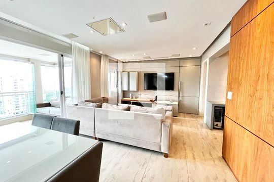Sala de apartamento à venda com 3 quartos, 112m² em Lauzane Paulista, São Paulo
