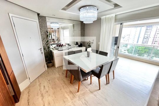 Sala de apartamento à venda com 3 quartos, 112m² em Lauzane Paulista, São Paulo