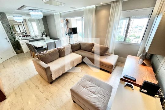 Sala de apartamento à venda com 3 quartos, 112m² em Lauzane Paulista, São Paulo