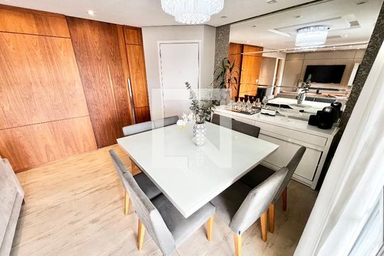 Sala de apartamento à venda com 3 quartos, 112m² em Lauzane Paulista, São Paulo