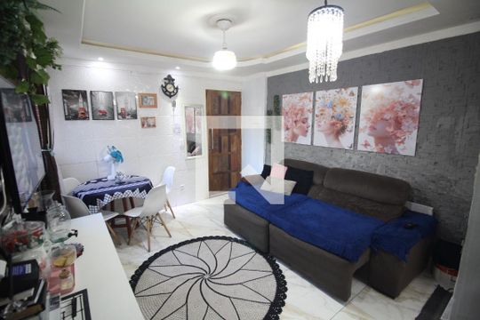 Sala de apartamento à venda com 2 quartos, 50m² em Diamante, Belo Horizonte