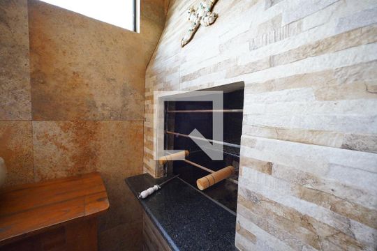 Churrasqueira de casa para alugar com 2 quartos, 100m² em São João do Rio Vermelho, Florianópolis