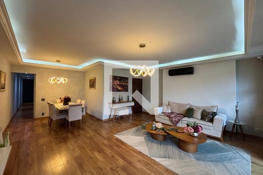 Sala de apartamento à venda com 3 quartos, 130m² em Lagoa, Rio de Janeiro