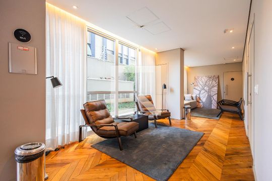 Salão de Festas de apartamento à venda com 1 quarto, 60m² em Pinheiros, São Paulo