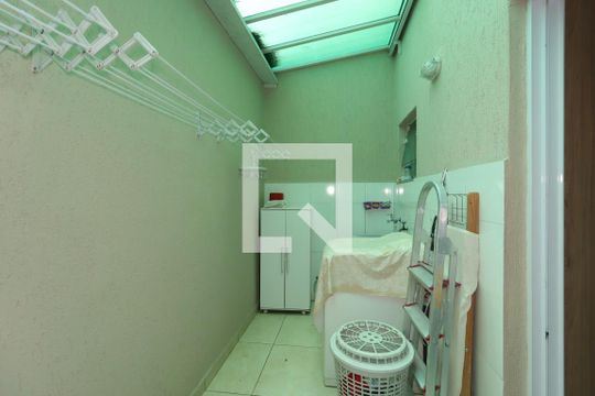 Área de Serviço de apartamento à venda com 3 quartos, 65m² em Parque Oratório, Santo André