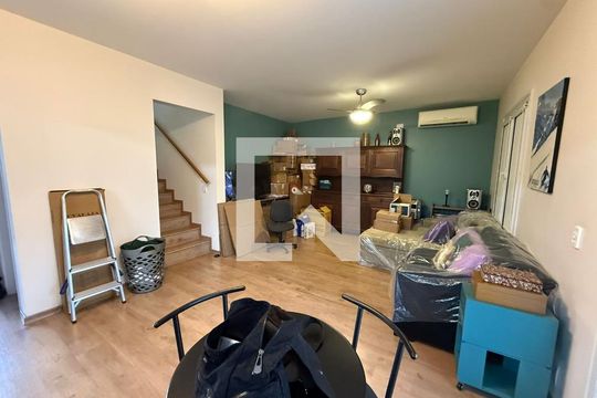 Sala de casa de condomínio para alugar com 3 quartos, 198m² em Residencial Barão do Café, Campinas