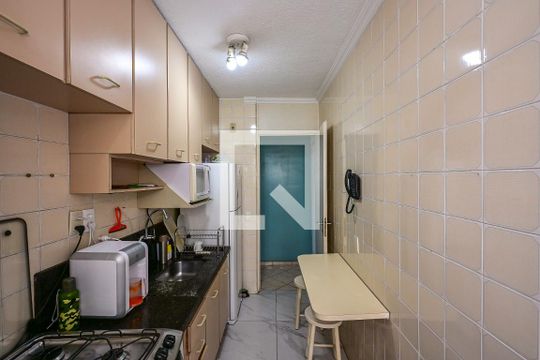 Cozinha de apartamento à venda com 2 quartos, 55m² em Chacara Nossa Senhora do Bom Conselho, São Paulo
