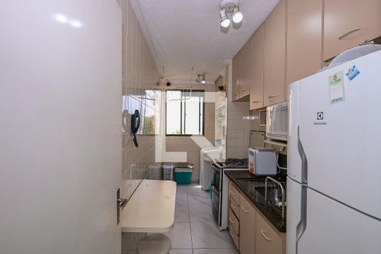 Cozinha de apartamento à venda com 2 quartos, 55m² em Chacara Nossa Senhora do Bom Conselho, São Paulo