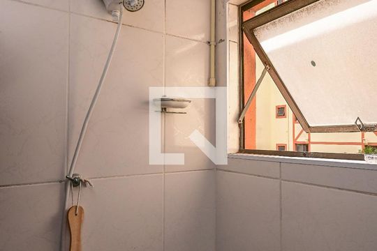 Chuveiro do Banheiro de apartamento à venda com 2 quartos, 55m² em Chacara Nossa Senhora do Bom Conselho, São Paulo