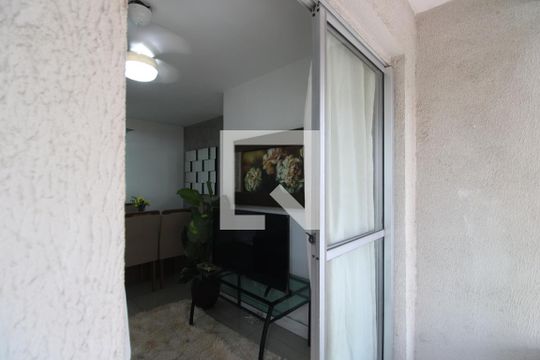 Sala - Varanda de apartamento para alugar com 2 quartos, 69m² em Taquara, Rio de Janeiro