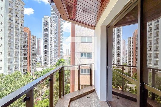 Varanda da Sala de apartamento para alugar com 4 quartos, 191m² em Tatuapé, São Paulo