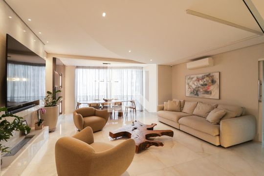 Sala de apartamento à venda com 4 quartos, 246m² em Santa Terezinha, São Paulo