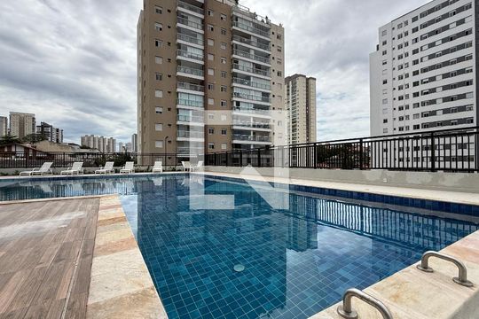 Área Comum - Piscina de apartamento para alugar com 1 quarto, 43m² em Vila Rosalia, Guarulhos