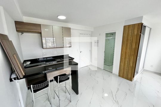 Sala/Cozinha/Quarto de kitnet/studio para alugar com 1 quarto, 31m² em Parada Inglesa, São Paulo