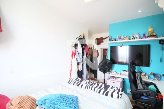 Suíte 1 de apartamento à venda com 3 quartos, 145m² em Vila Sonia, São Paulo