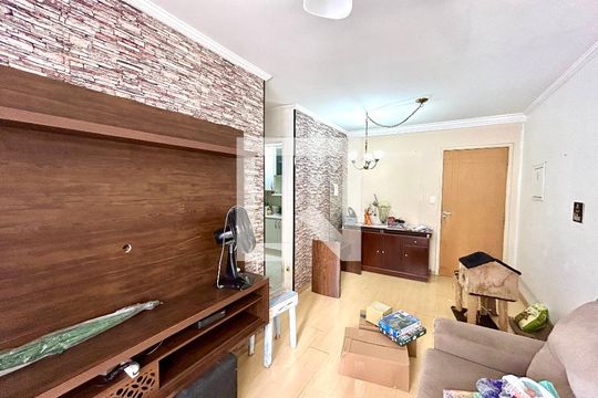 Sala de apartamento à venda com 2 quartos, 50m² em Picanço, Guarulhos