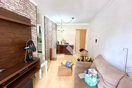 Sala de apartamento à venda com 2 quartos, 50m² em Picanço, Guarulhos