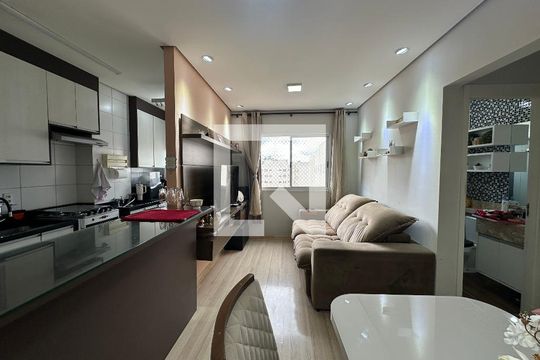 Sala de apartamento à venda com 2 quartos, 50m² em Centro, Barueri