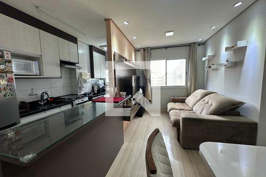 Sala de apartamento à venda com 2 quartos, 50m² em Centro, Barueri