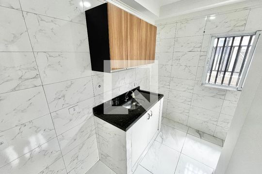 Sala/Cozinha de apartamento à venda com 2 quartos, 43m² em Vila Maria Luisa, São Paulo