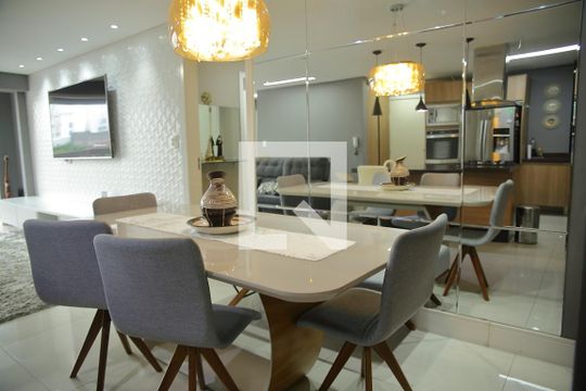 Sala  de apartamento à venda com 3 quartos, 135m² em Baeta Neves, São Bernardo do Campo