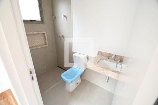 Banheiro Suíte 1 de casa de condomínio à venda com 3 quartos, 155m² em Loteamento Santa Ana do Atibaia -- Sousas, Campinas