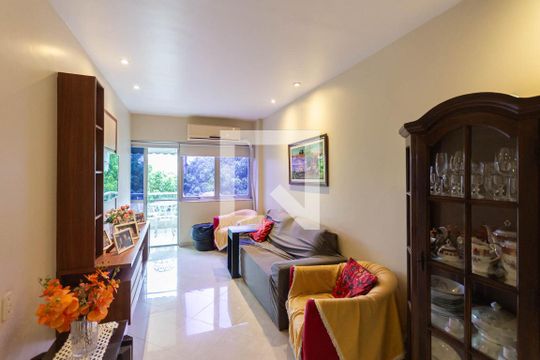 Sala de apartamento à venda com 3 quartos, 93m² em Tijuca, Rio de Janeiro