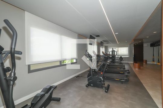 Área comum - Academia de apartamento para alugar com 0 quarto, 25m² em Passo D’areia, Porto Alegre
