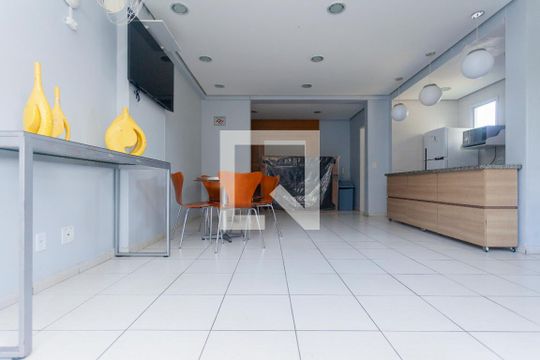 Área comum - Salão de festas de apartamento para alugar com 2 quartos, 55m² em Socorro, São Paulo